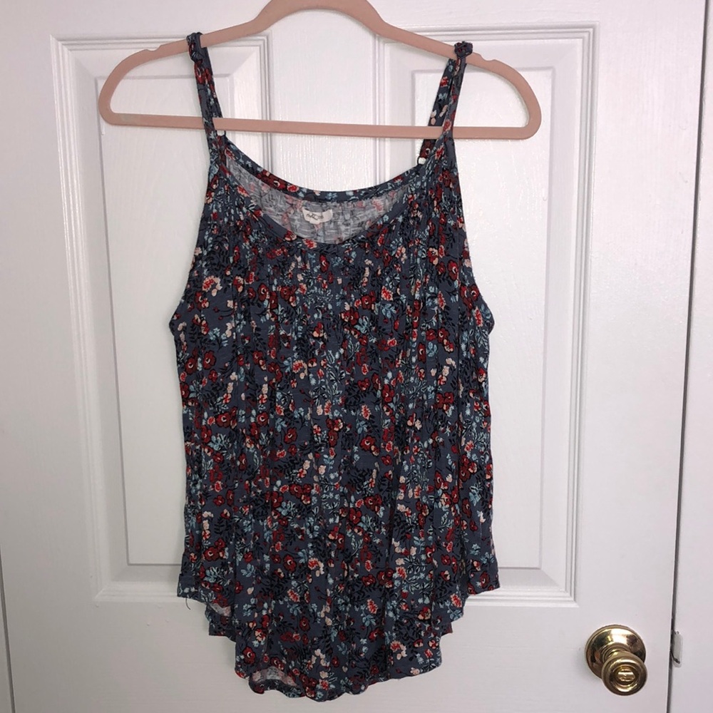 Flowy Floral Tank Top